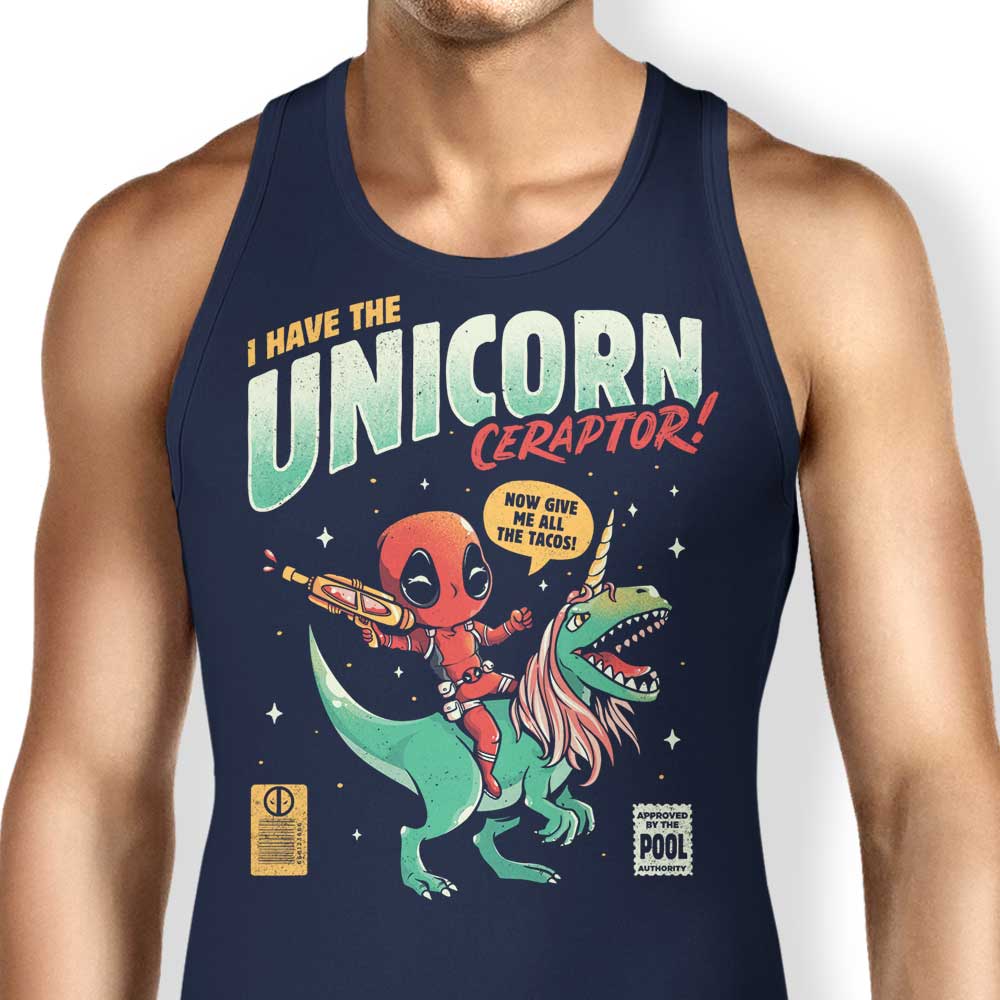 Edu.ely's Unicornceraptor Men's and Women's Unisex Comfortable Tank Tops