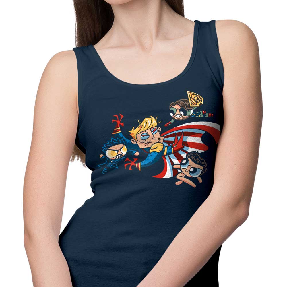 Prime Premne Design Scorched Puff Boys Comfortable Cotton Tank Tops