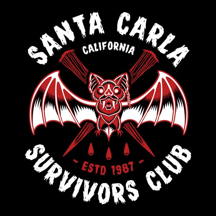 Comfortable Santa Carla Survivors Unisex and Women's Tank Tops