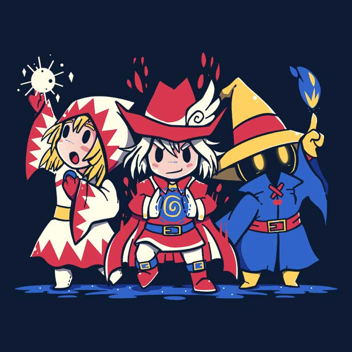 The Three Mages 3/4 Sleeve Raglan Style T-Shirt for Fashion Enthusiasts