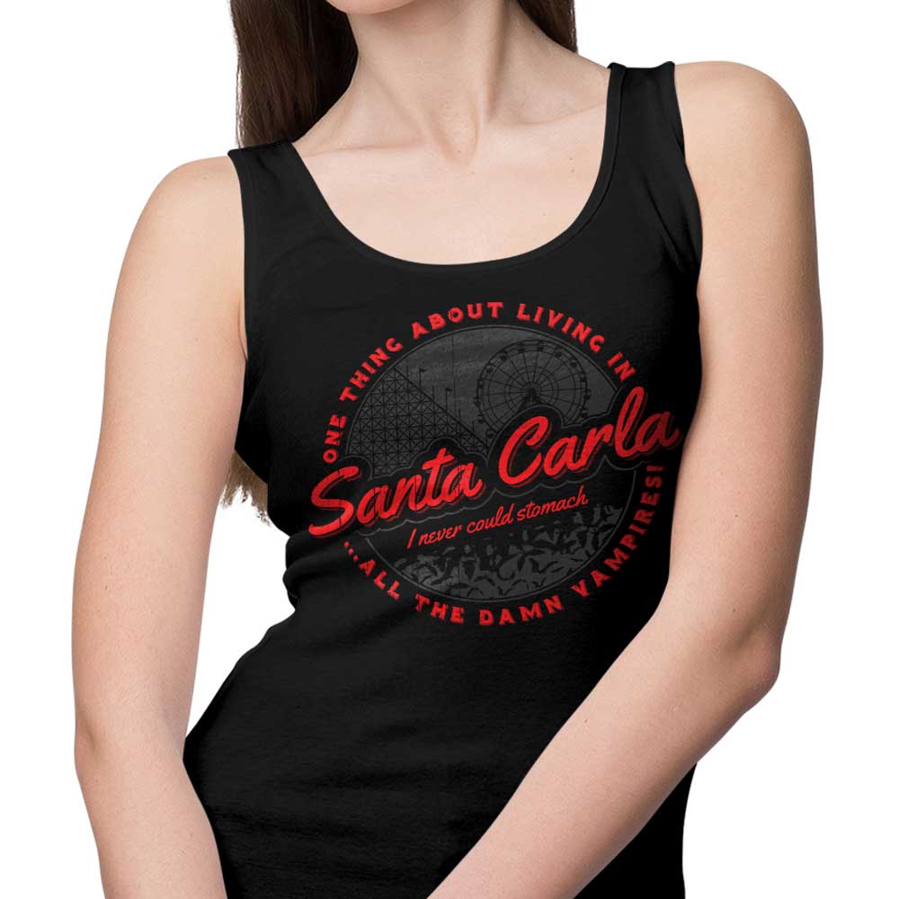 Comfortable Santa Carla-themed Men's and Women's Tank Tops