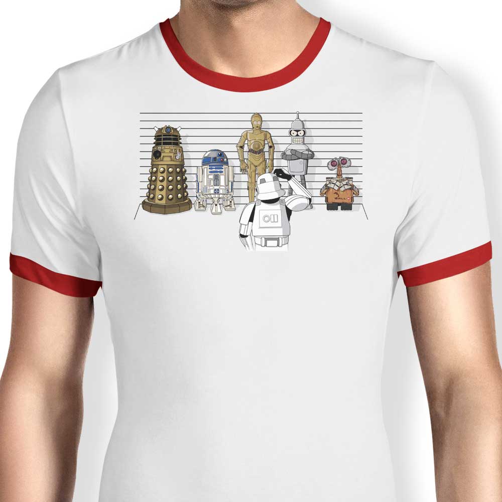 RebelArt's 'Decisions, Decisions' Men's 100% Cotton Ringer T-Shirt