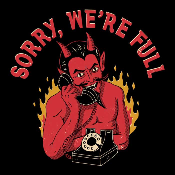 DinoMike's 'Sorry We're Full' Comfortable Unisex and Women's Tank Tops