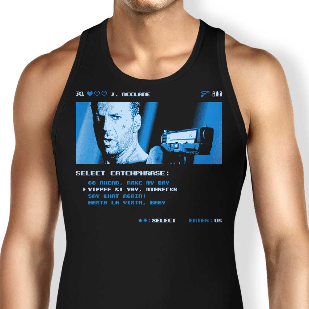 Teesgeex Yippee Ki Yay Stylish Men's and Women's Tank Tops
