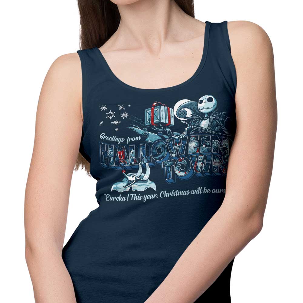 Comfortable H-Town Greetings Tank Tops for Men and Women