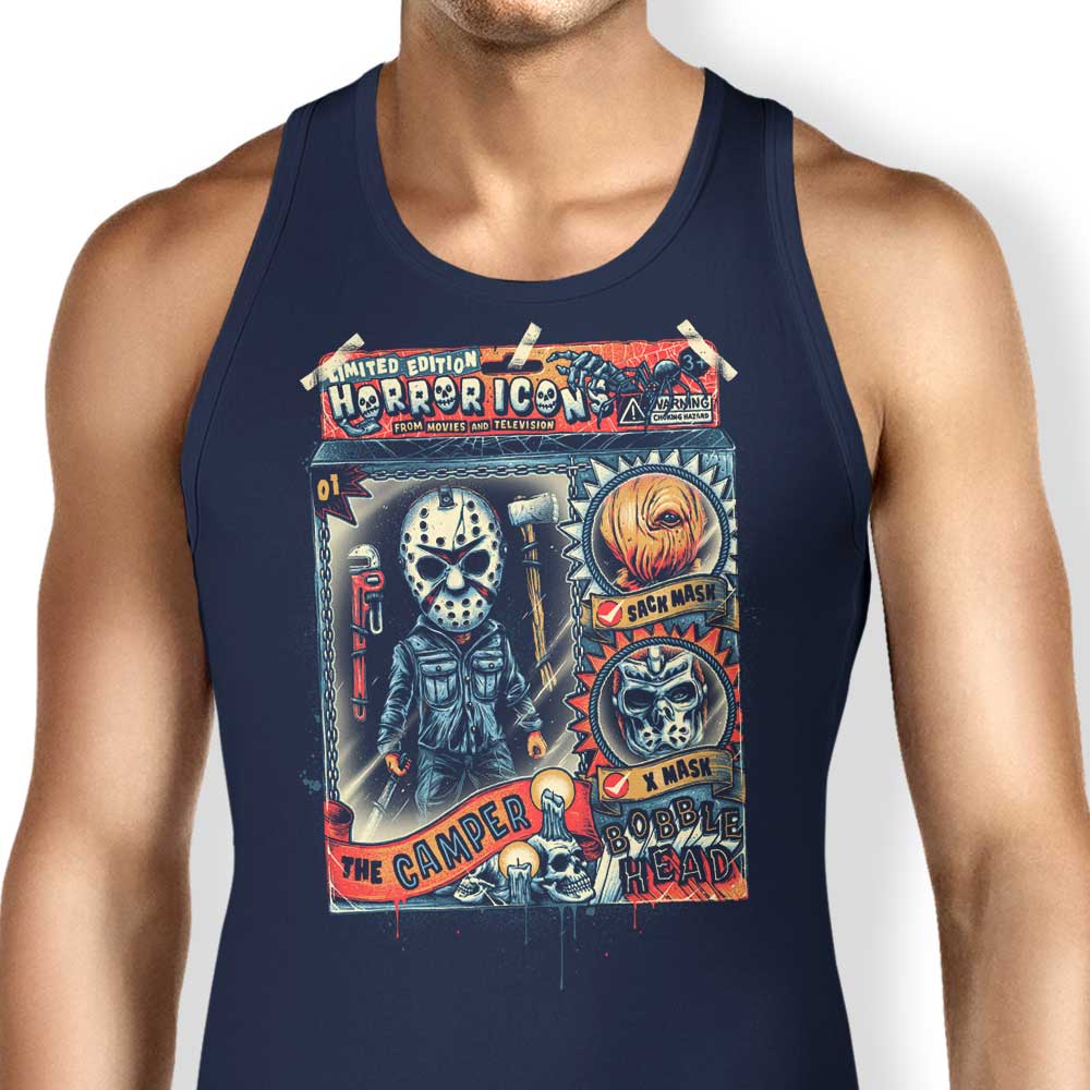 Glitchygorilla's Comfortable Camper Bobble Men's/Unisex and Women's Tank Tops