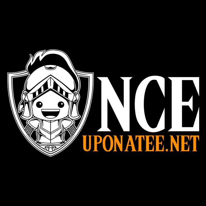 Once Upon a Tee Men's Ringer T-Shirt with OUAT Shield Logo