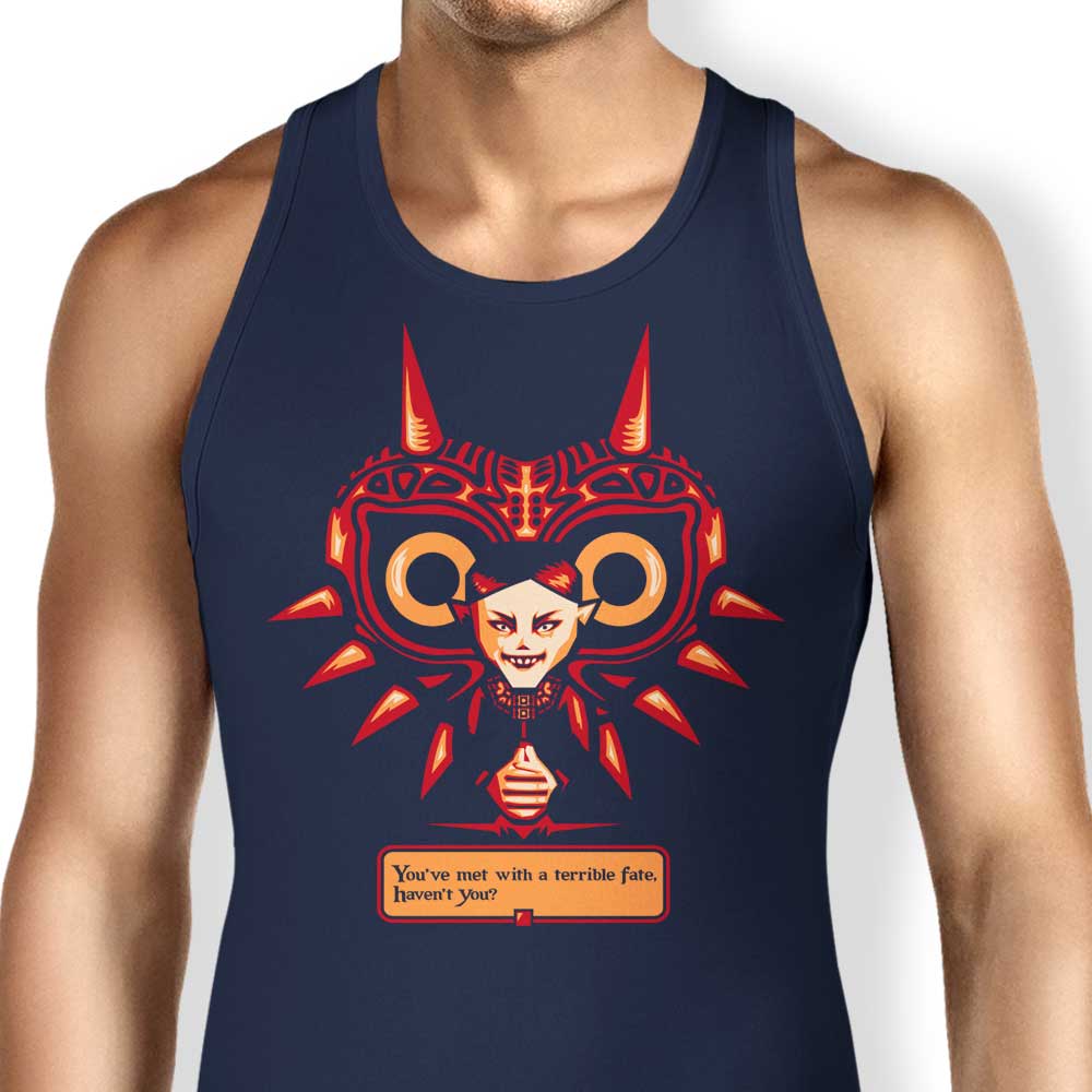 Demonigote's Masked Fate Stylish Men's and Women's Unisex Tank Top