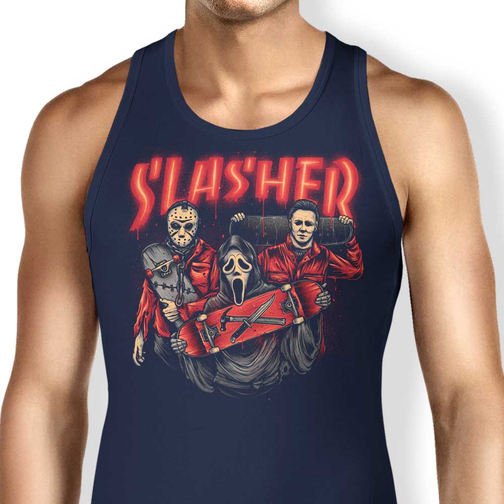 Slasher Club Men's and Women's Comfortable Tank Tops