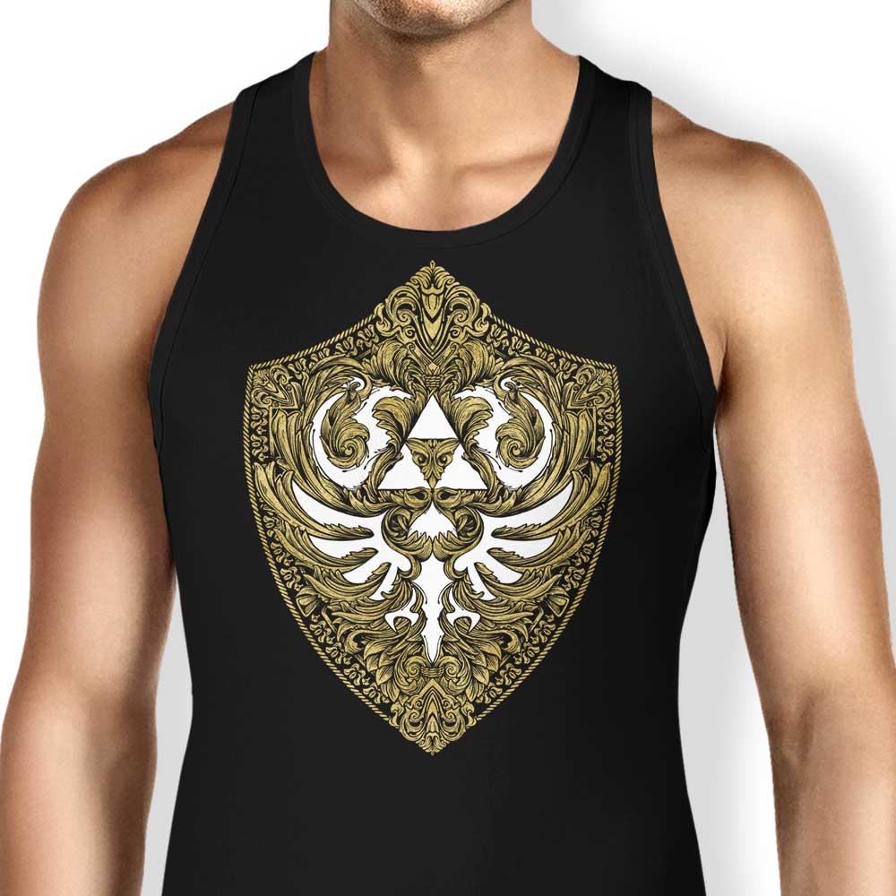 Hylian Victoriana Gold-themed Men's and Women's Tank Top Apparel