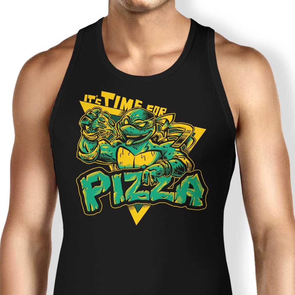 Studio Yumie Pizza Time Men's and Women's Unisex Comfortable Tank Tops