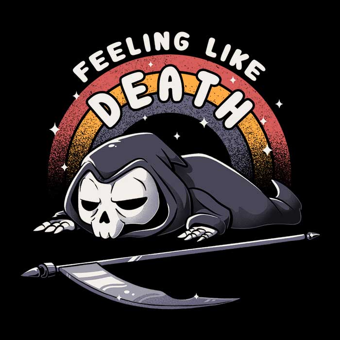 Feeling Like Death Men's and Women's Unisex Comfortable Tank Top