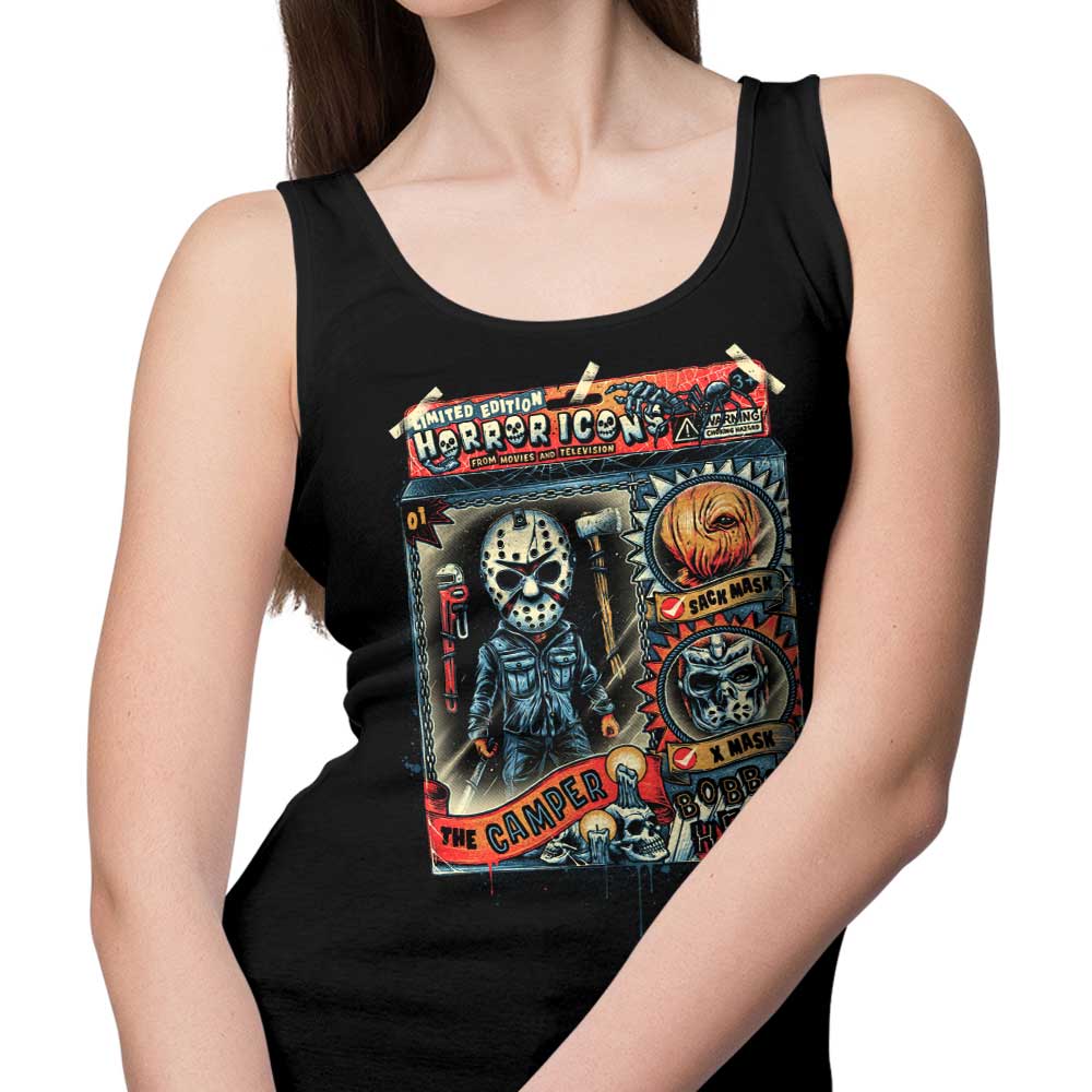Glitchygorilla's Comfortable Camper Bobble Men's/Unisex and Women's Tank Tops