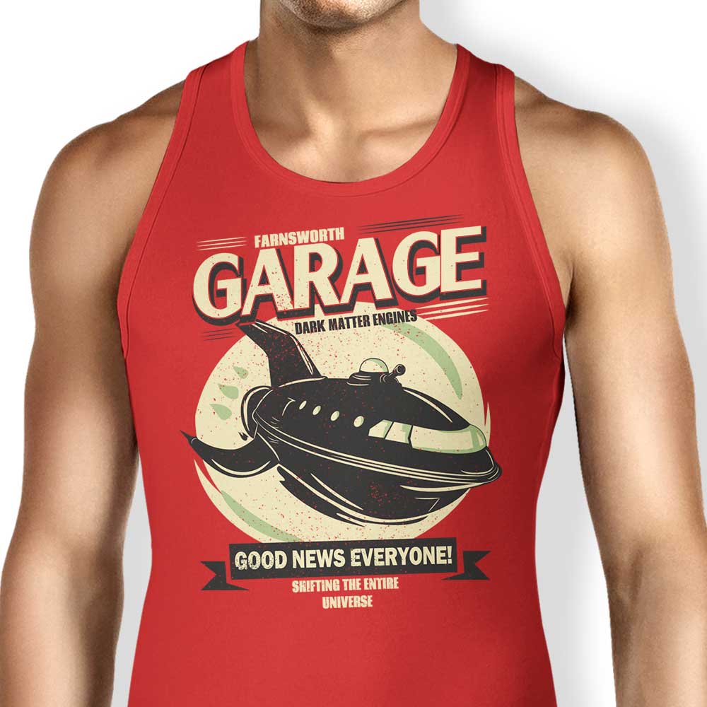 Farnsworth Garage Men's and Women's Comfortable Unisex and Feminine Tank Tops