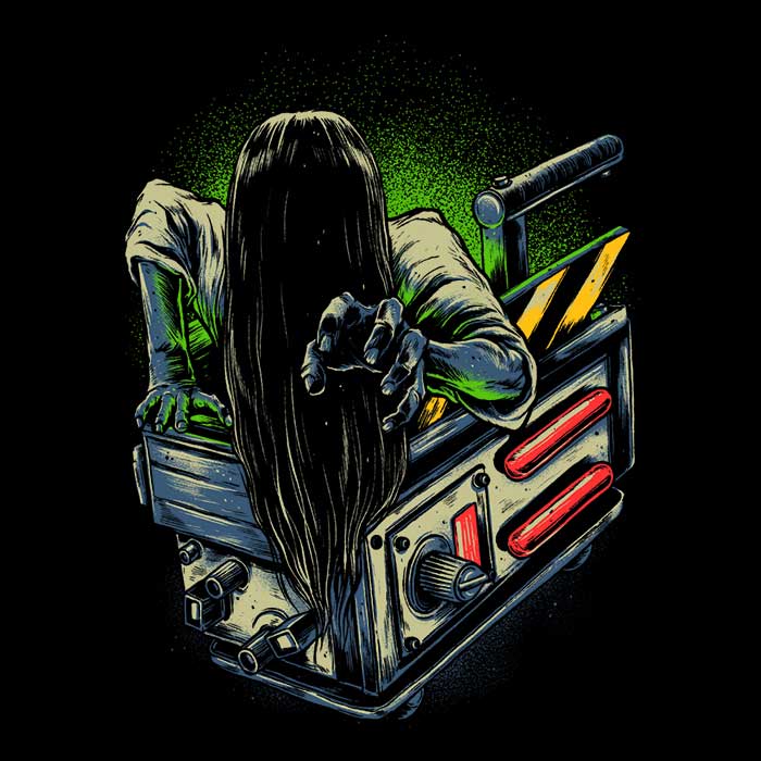 Glitchygorilla's Captured Ghost Design Men's and Women's Comfortable Tank Tops