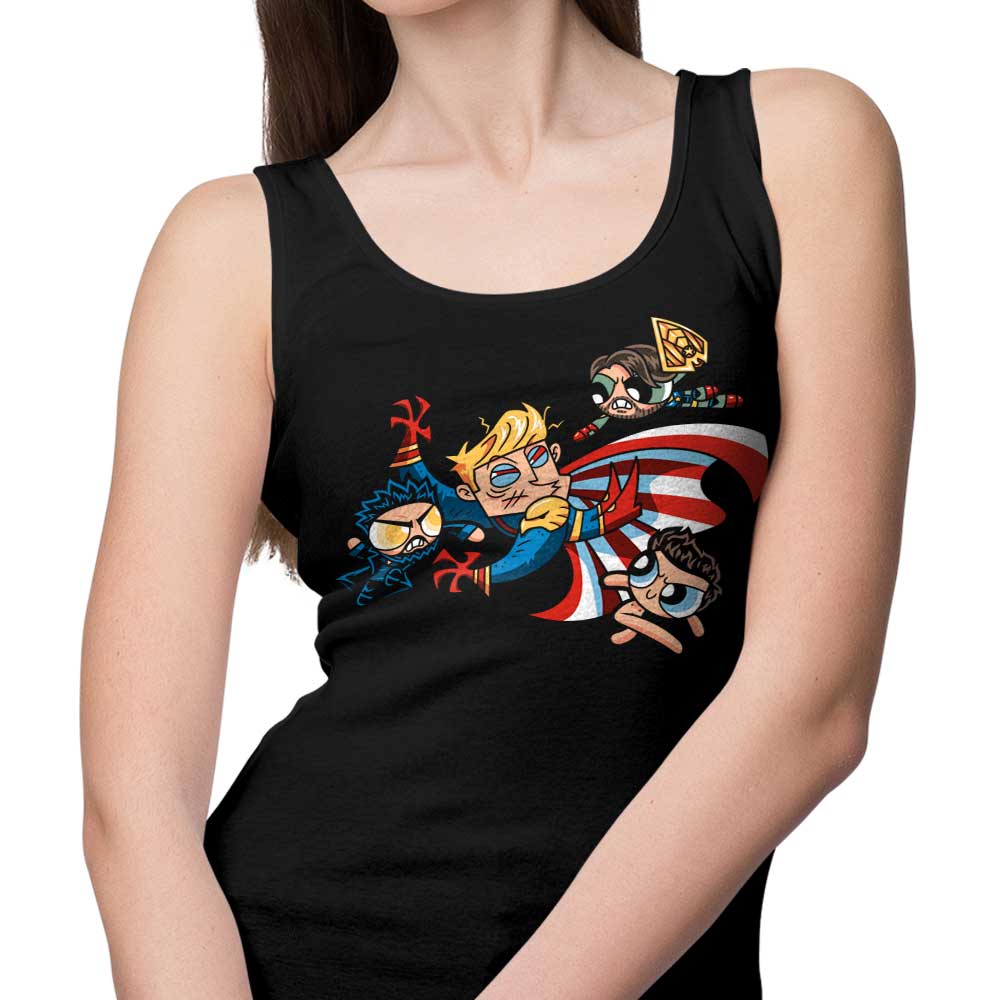 Prime Premne Design Scorched Puff Boys Comfortable Cotton Tank Tops