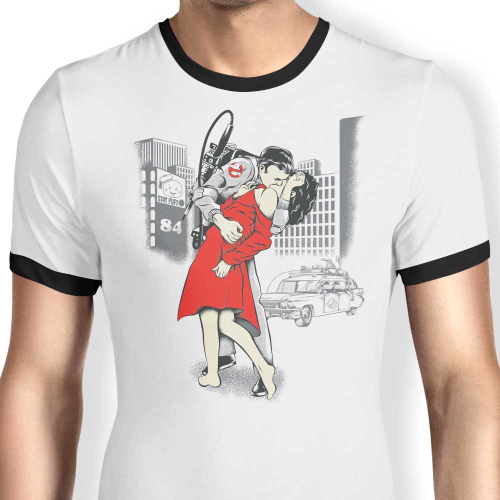 Riccardo Bucchioni's GB Day Men's Ringer Cotton T - Shirt