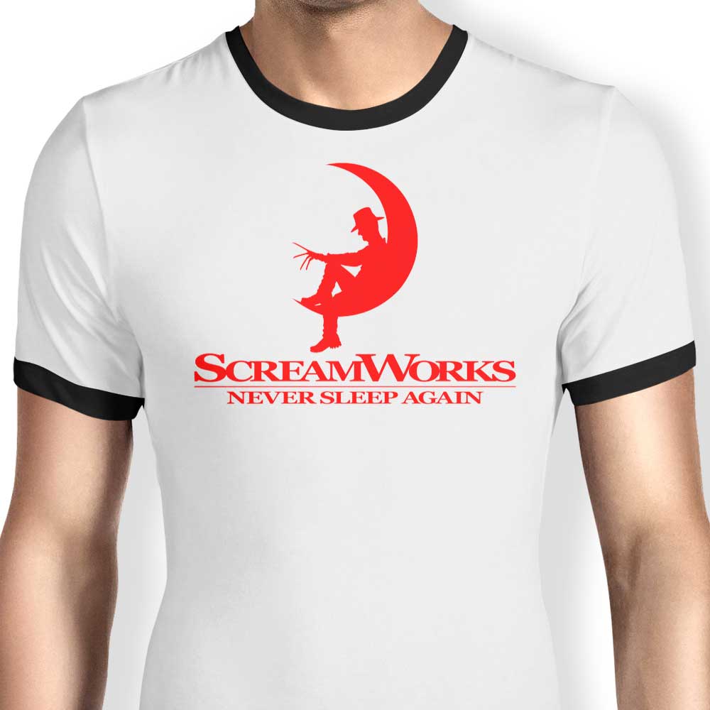 BiggStankDogg's Screamworks Men's Ringer T - Shirt in S - 4XL Sizes