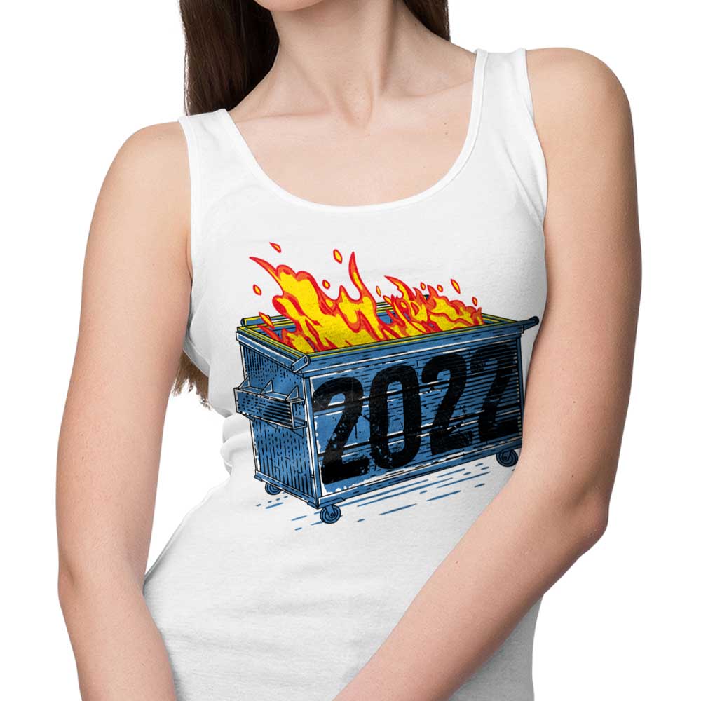 2022 Dumpster Fire Men's and Women's Comfortable Tank Tops