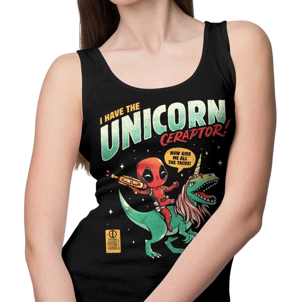 Edu.ely's Unicornceraptor Men's and Women's Unisex Comfortable Tank Tops
