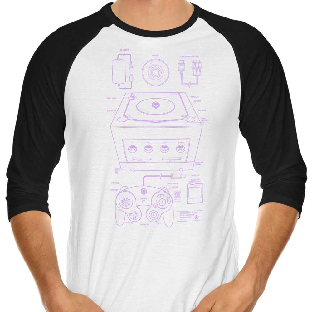 Adam Works Branded 3/4 Sleeve Raglan Casual T-Shirt - GC Series