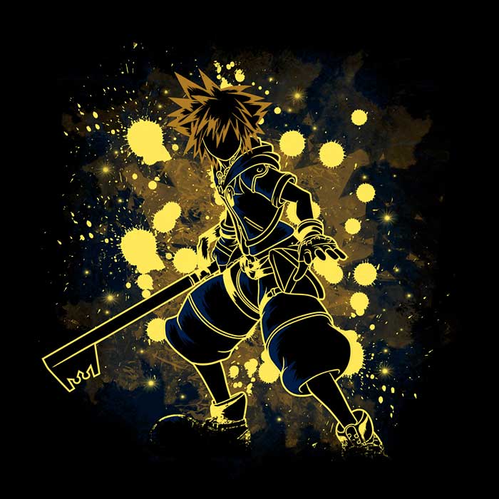 Soulkr's Inked Keyblade Comfortable Men's/Unisex and Women's Tank Tops