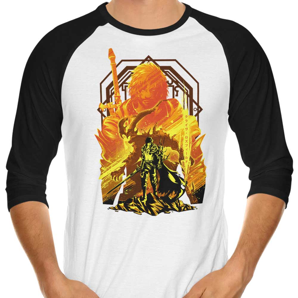 Hypertwenty's Ifrit Power 3/4 Sleeve Raglan Stylish T-Shirt