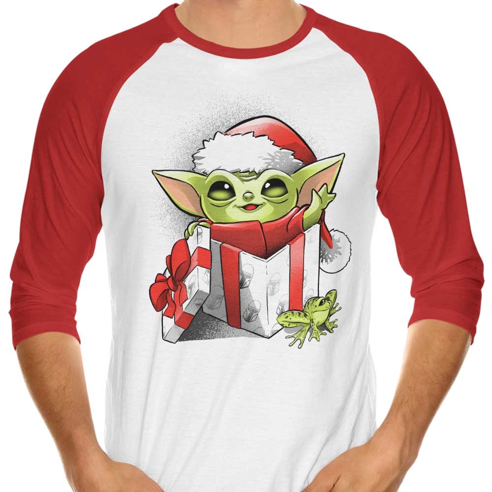 Alemaglia's Christmas Force 3/4 Sleeve Raglan Style T-Shirt