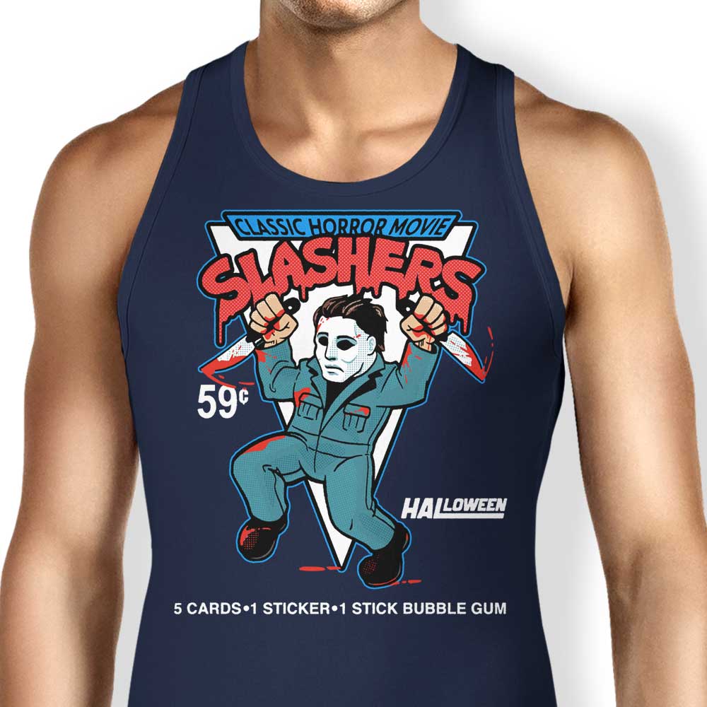 Harebrained's Haddonfield Classic Slashers Comfortable Tank Tops