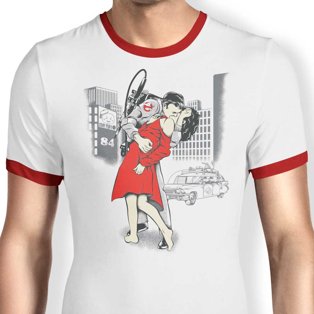 Riccardo Bucchioni's GB Day Men's Ringer Cotton T - Shirt