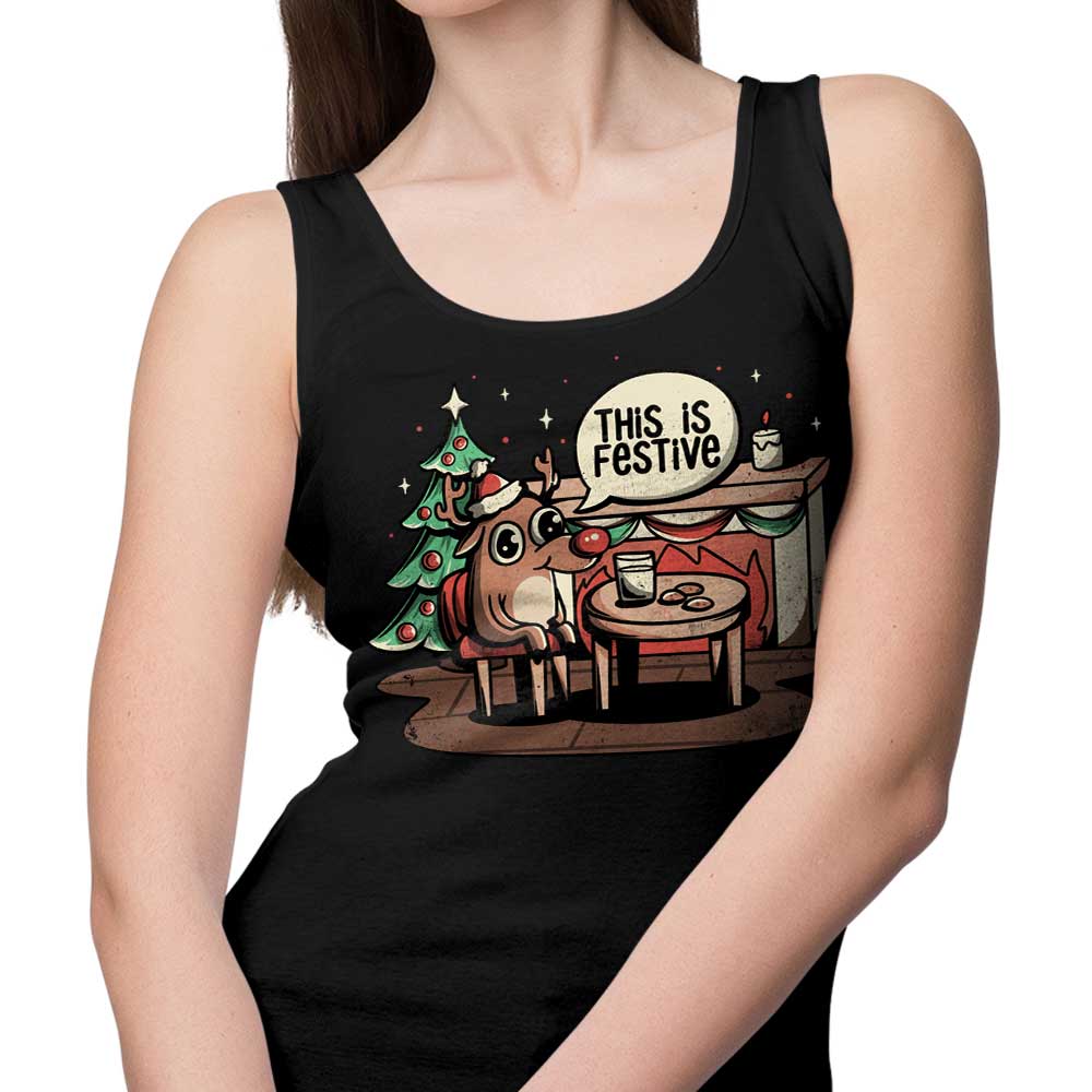 This is a Festive-themed Women's Tank Top