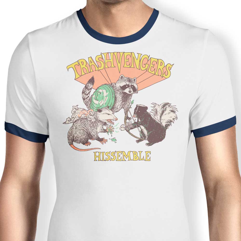 Hillary White's Trashvengers Men's Classic Ringer T-Shirt