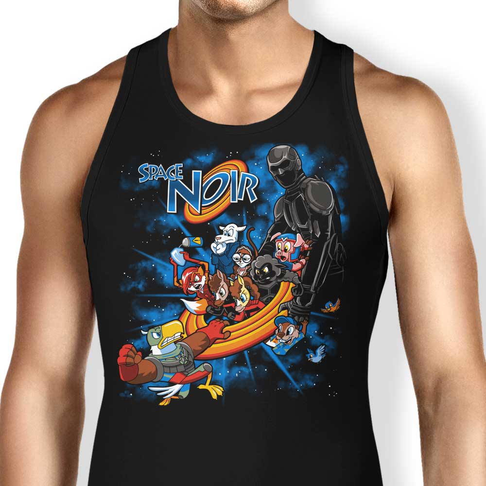 Space Noir Men's and Women's Unisex Fashion Tank Top