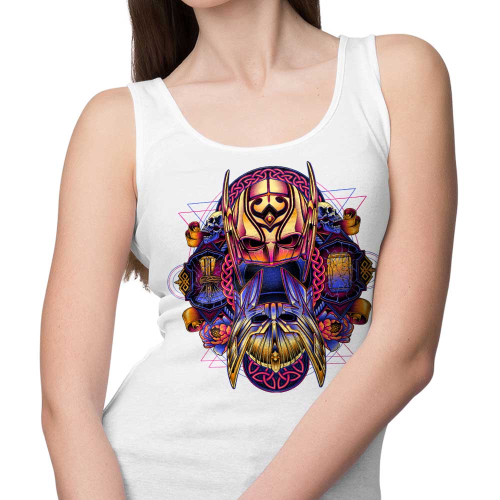 Colorful Thunder Stylish Unisex and Women's Tank Tops