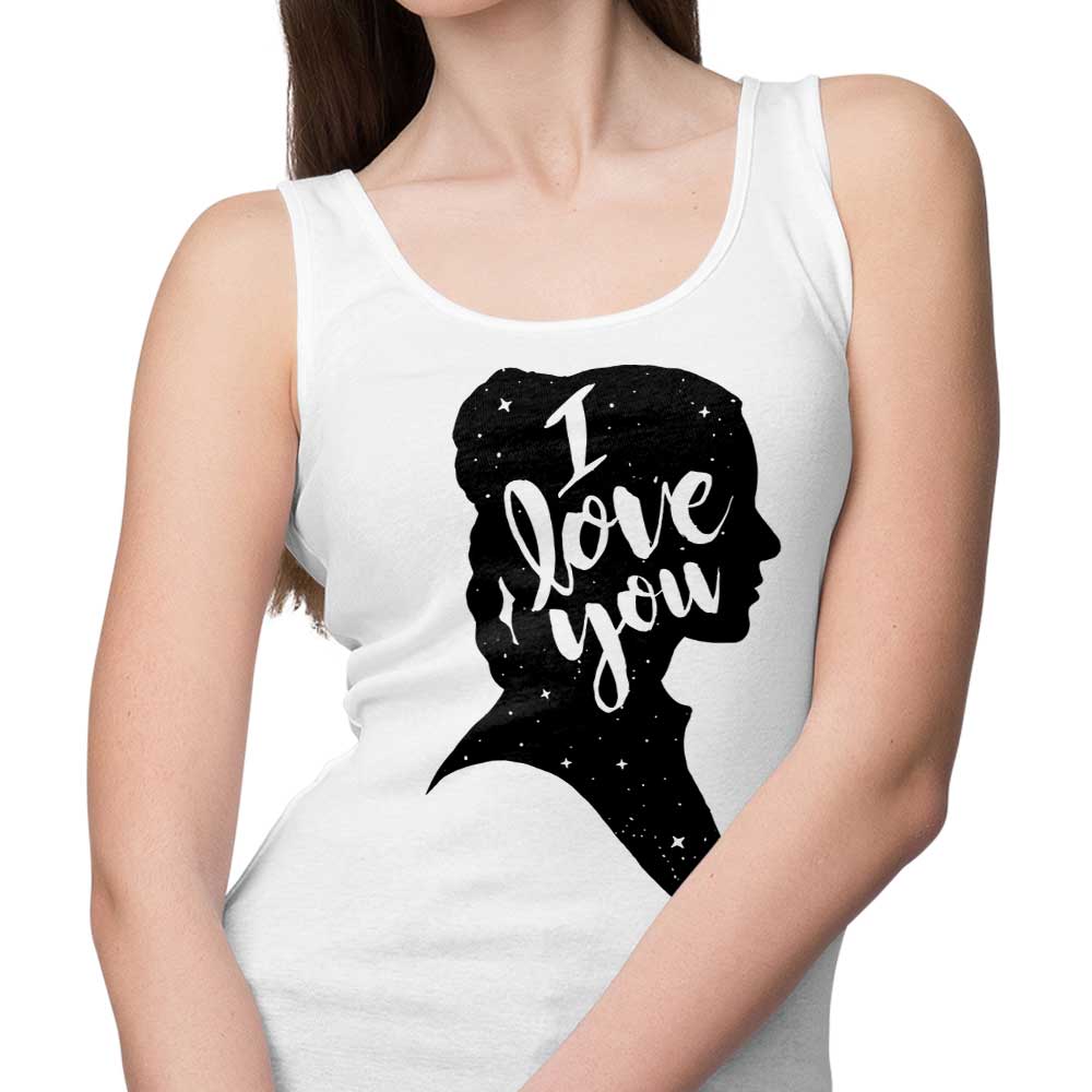 Romantic 'I Love You' Unisex and Women's Comfortable Tank Tops