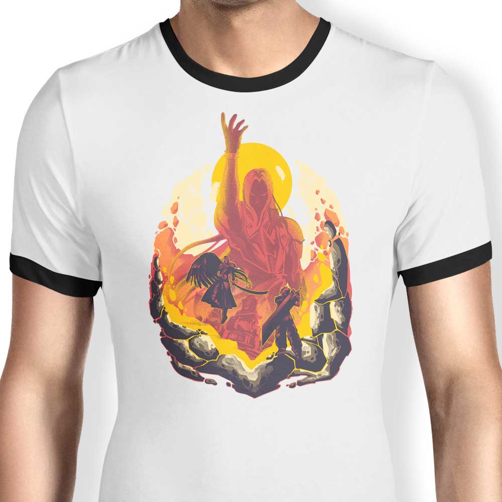 Hypertwenty Men's Jenova Children Ringer T-Shirt in S to 4XL Sizes