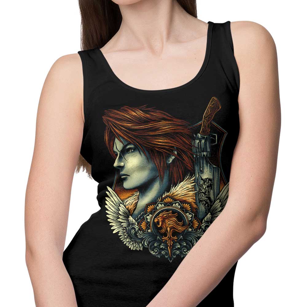 Glitchygorilla's Lion Heart Emblem Men's and Women's Comfortable Tank Tops