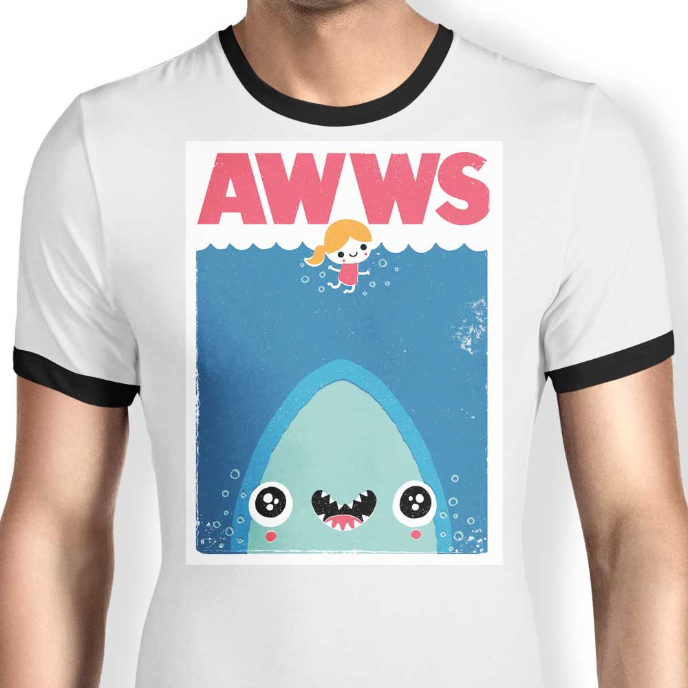Awws Brand Men's Classic Ringer T - Shirt by DinoMike