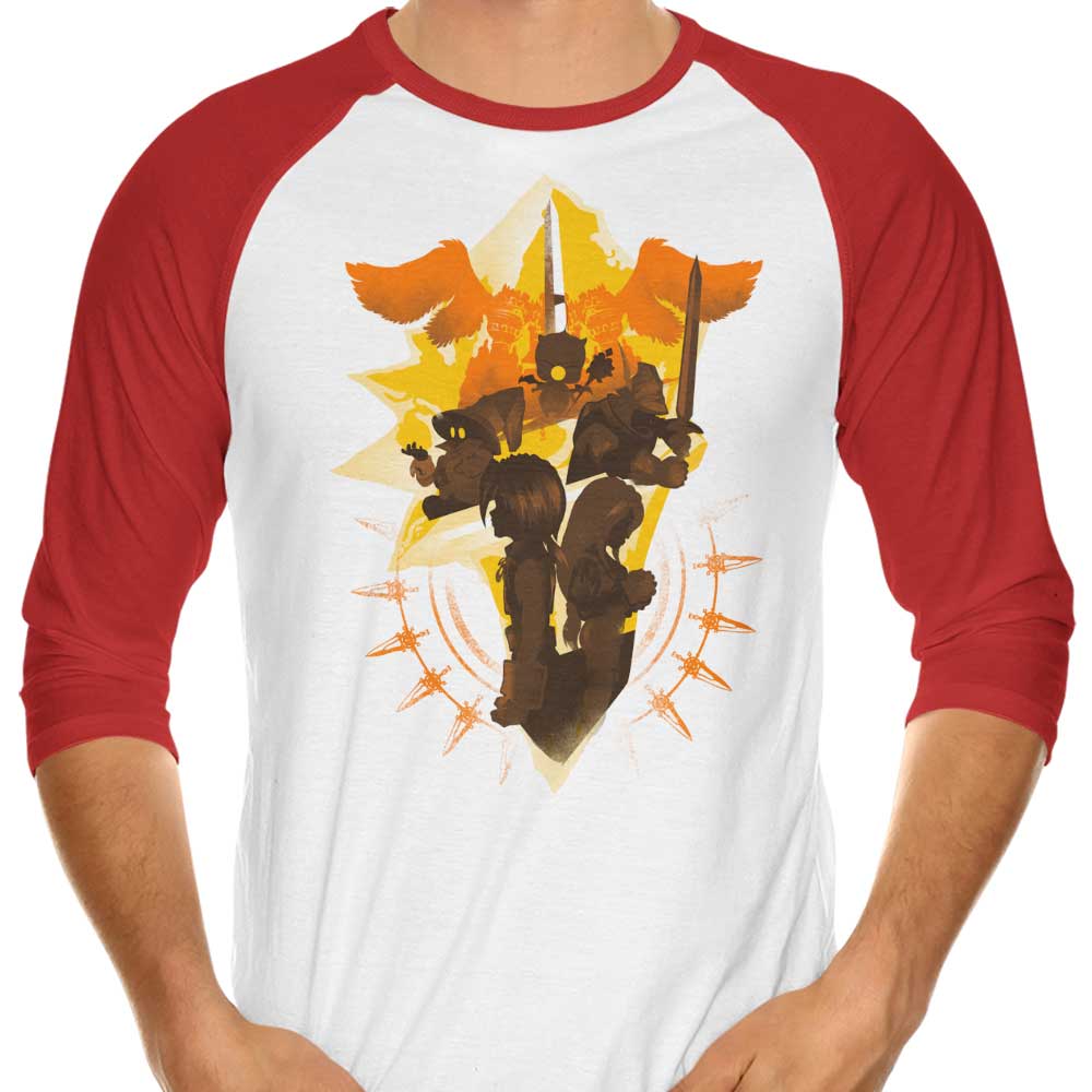 Hypertwenty's Melodies Of IX 3/4 Sleeve Raglan Style Casual T-Shirt