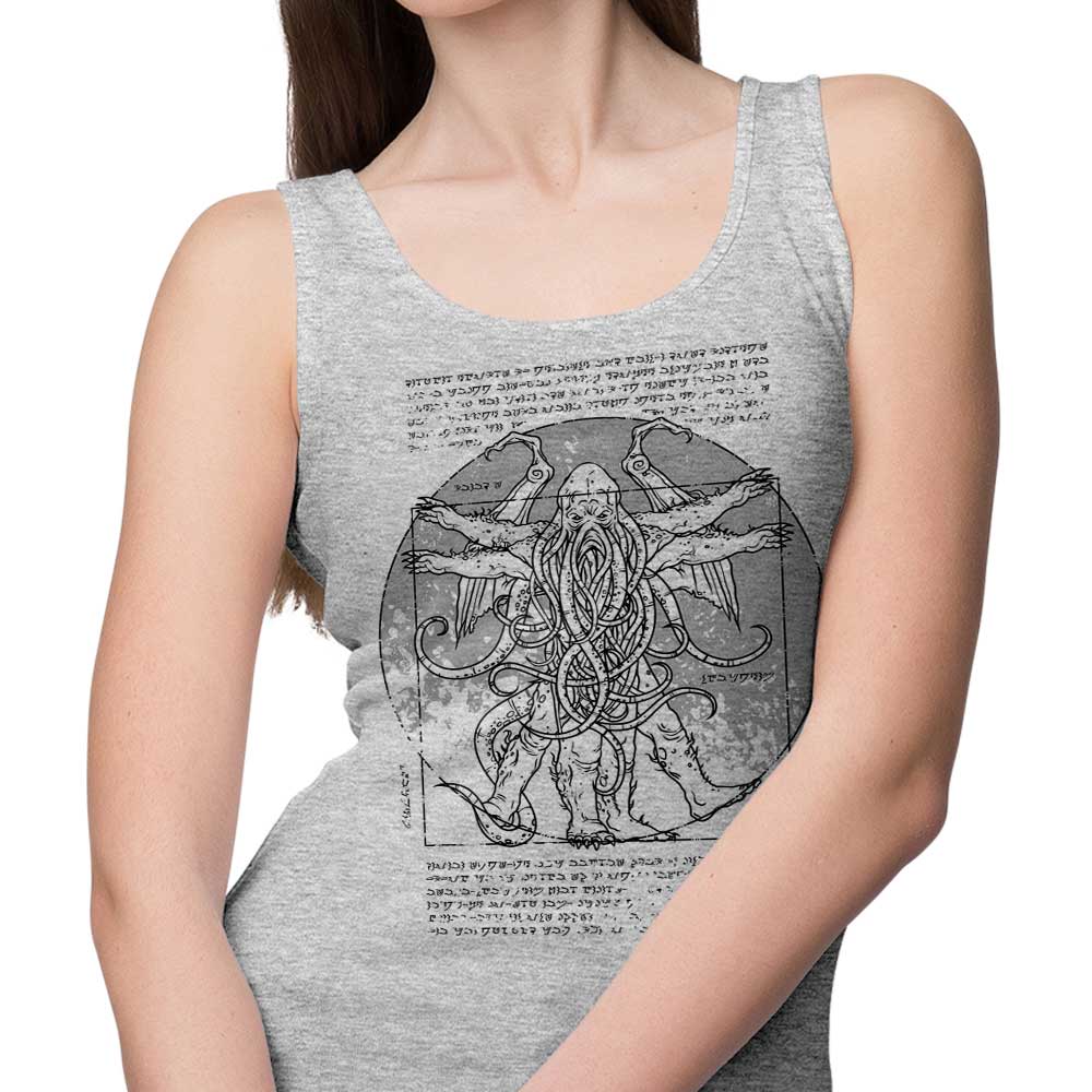 Comfortable Lovecraftian Themed Men's and Unisex Tank Tops