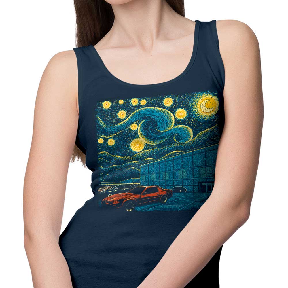 Ddjvigo's Soft and Comfortable Starry Scranton Tank Tops for Men and Women