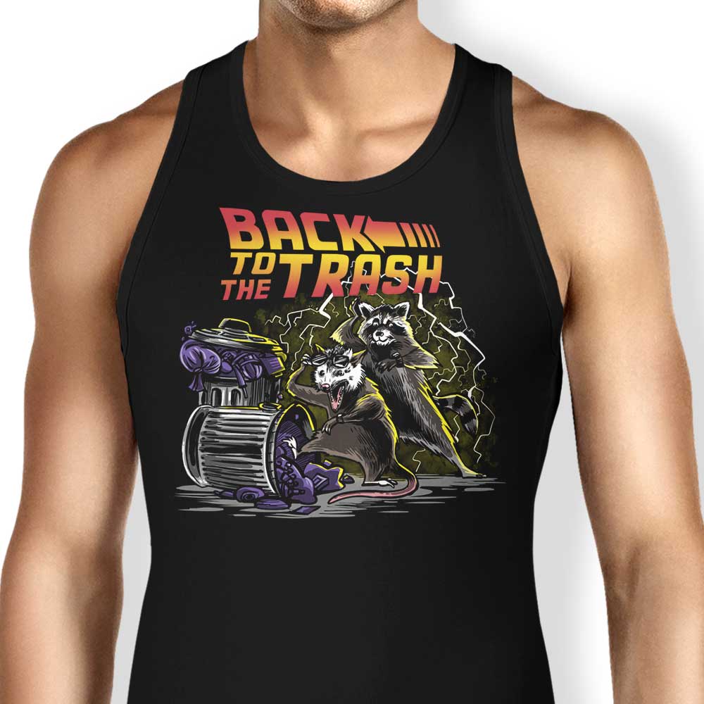 Zascanauta's Back to the Trash Men's and Women's Comfortable Tank Tops