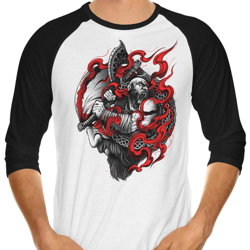 Prepare Yourself for Battle - 3/4 Sleeve Raglan Style T-Shirt for Casual Wear