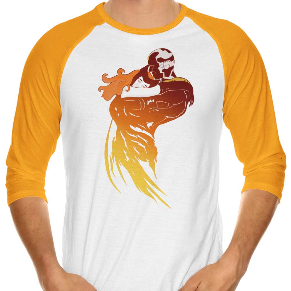 MarianoSan's 3/4 Sleeve Raglan T-Shirt: Unleash the Power of Love