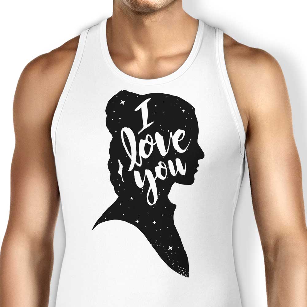 Romantic 'I Love You' Unisex and Women's Comfortable Tank Tops