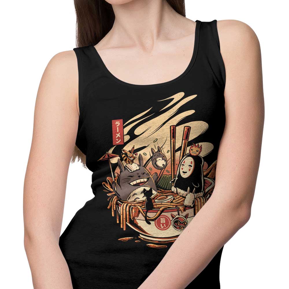 Ramen Themed Pool Party Tank Top for a Fun Summer