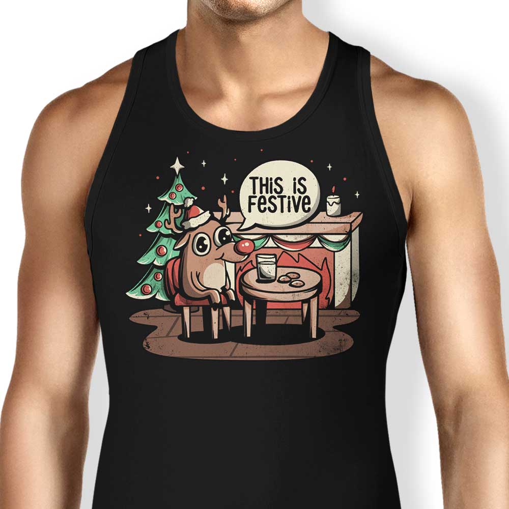 This is a Festive-themed Women's Tank Top