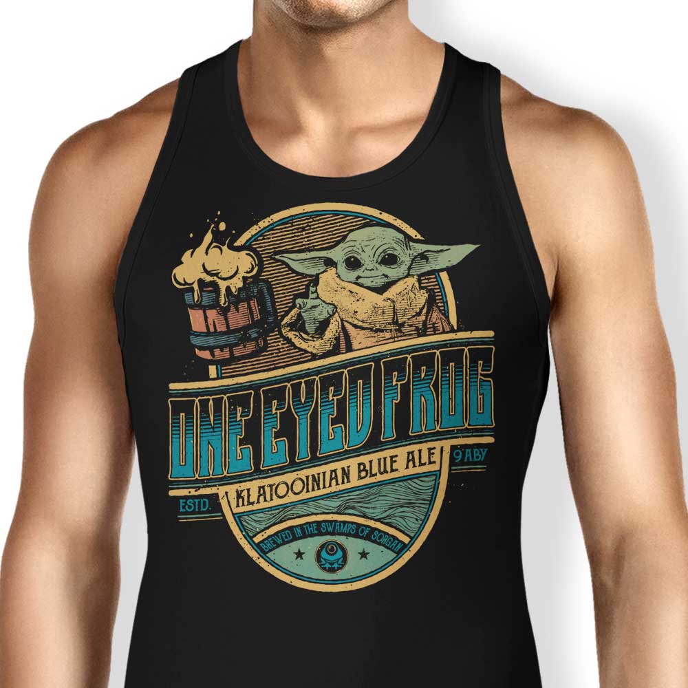 One - Eyed Frog Ale Branded Unisex and Women's Tank Tops for Comfortable Wear