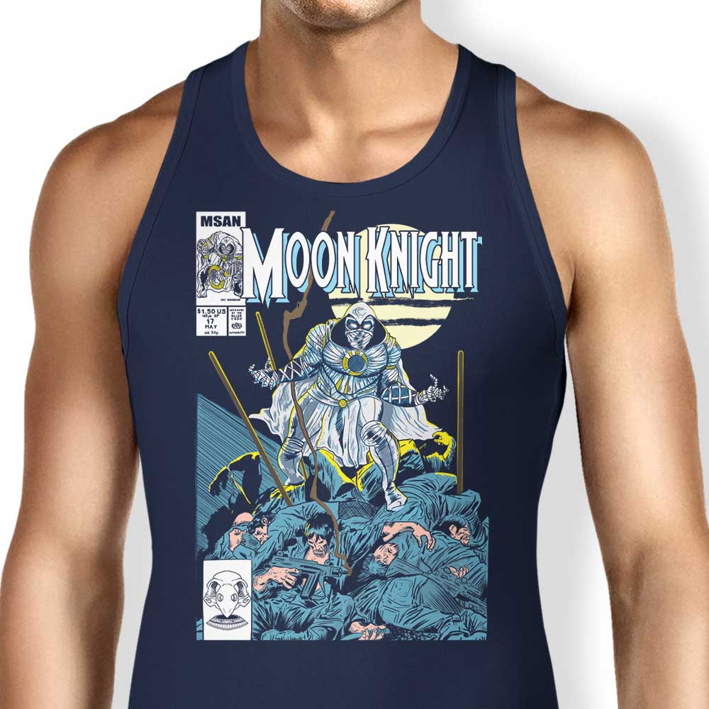 Comfortable Moon Comic Unisex and Women's Tank Tops