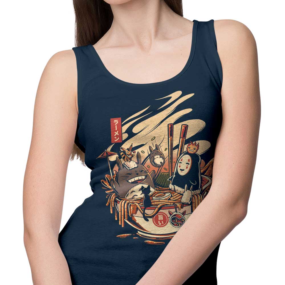 Ramen Themed Pool Party Tank Top for a Fun Summer